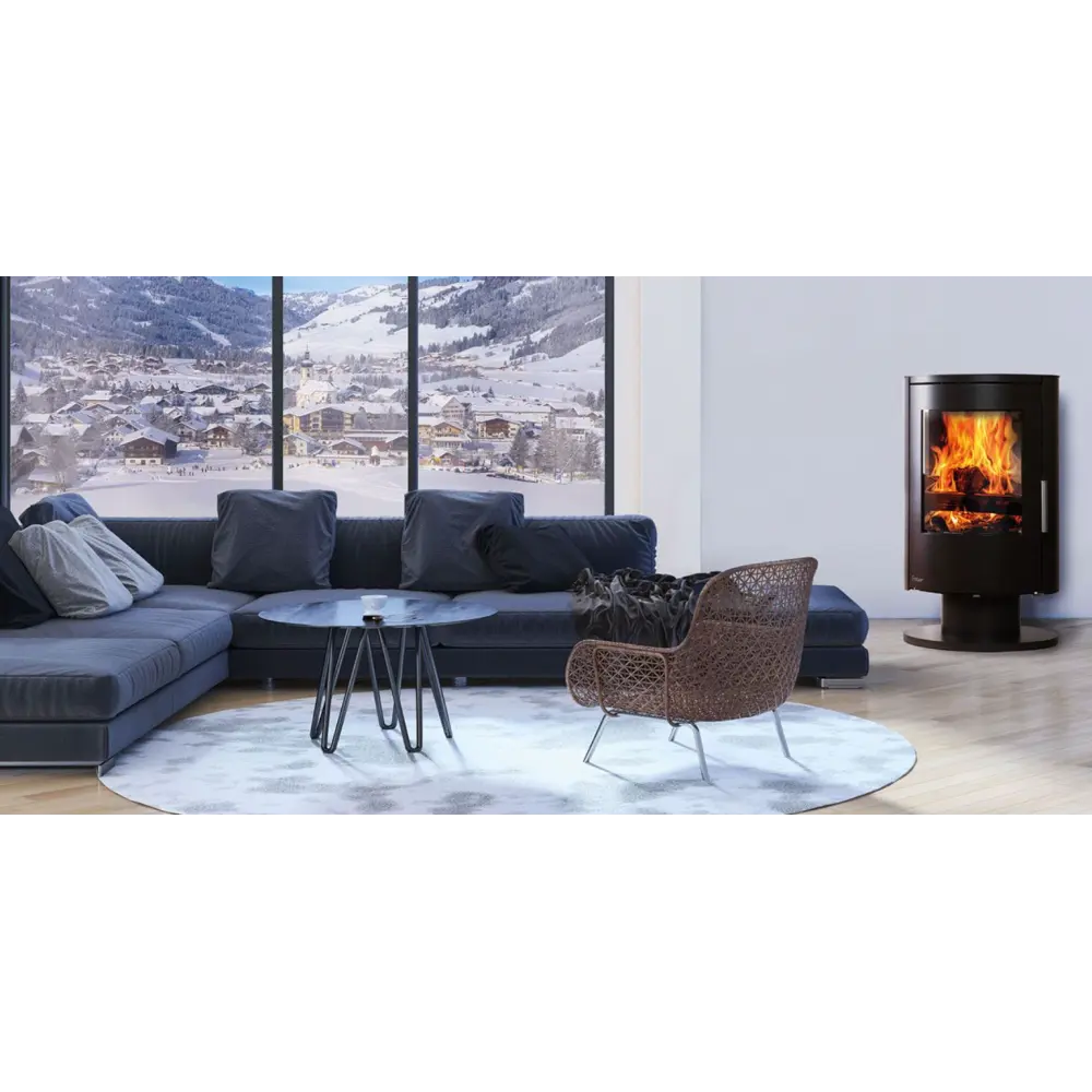 Каминная печь Ember Stove E16 Stahl