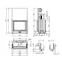 Каминная топка Gavryliv&Sons 90x75 ОН