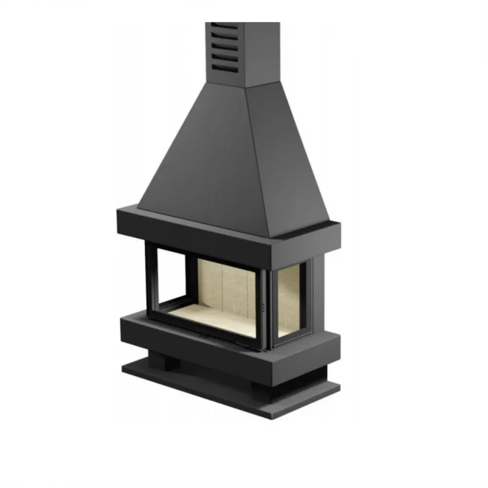 Камін дизайнерський Gavryliv&Sons Panorama 95 окремостоячий