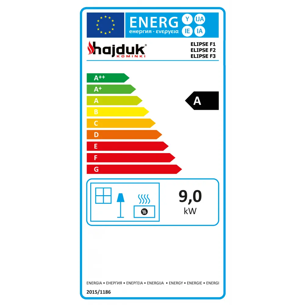 Камінофен Hajduk ELIPSE F1