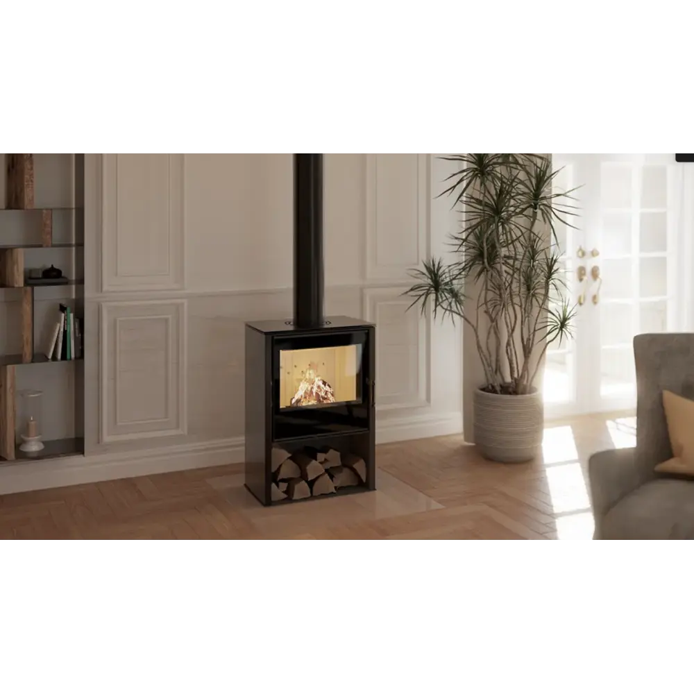 Сталева камін - піч Hitze LUPO M