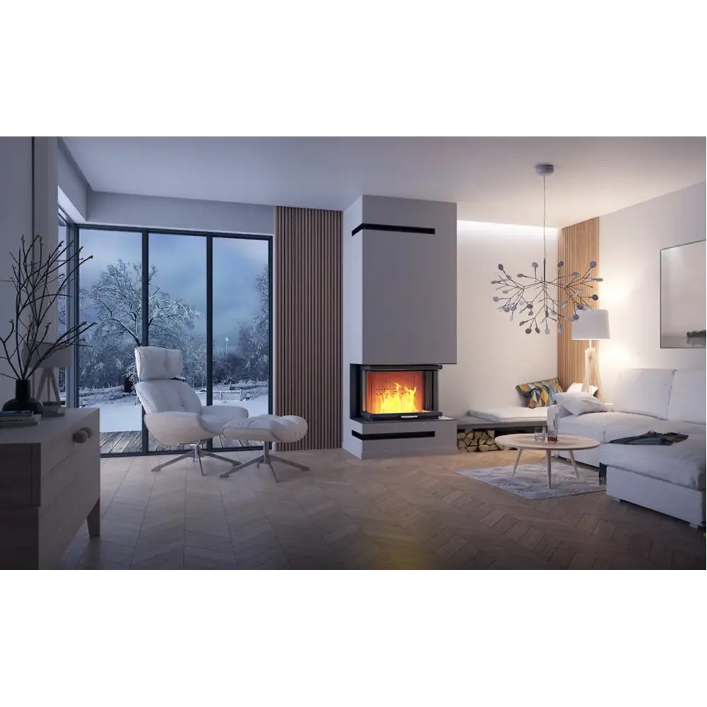 Каминная топка HITZE TRINITY TRI80X35X53.G