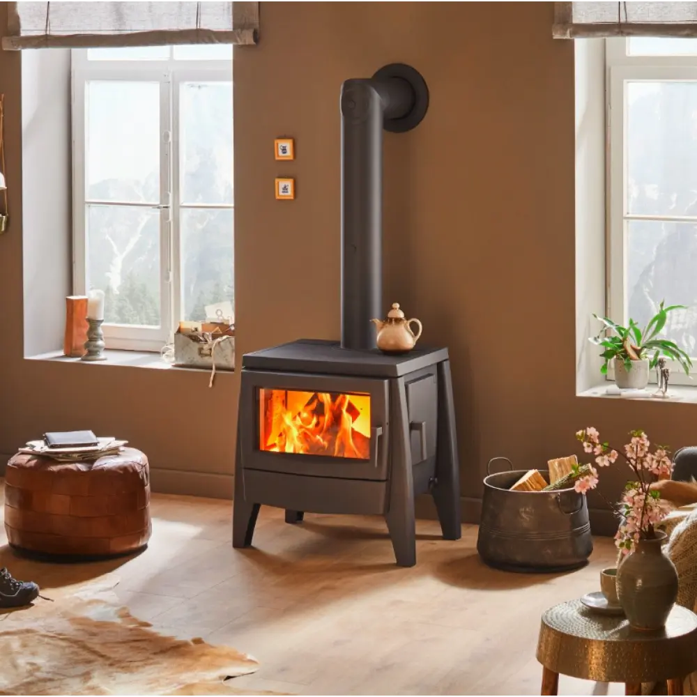 Чавунна піч-камін BRUNNE Iron dog 07