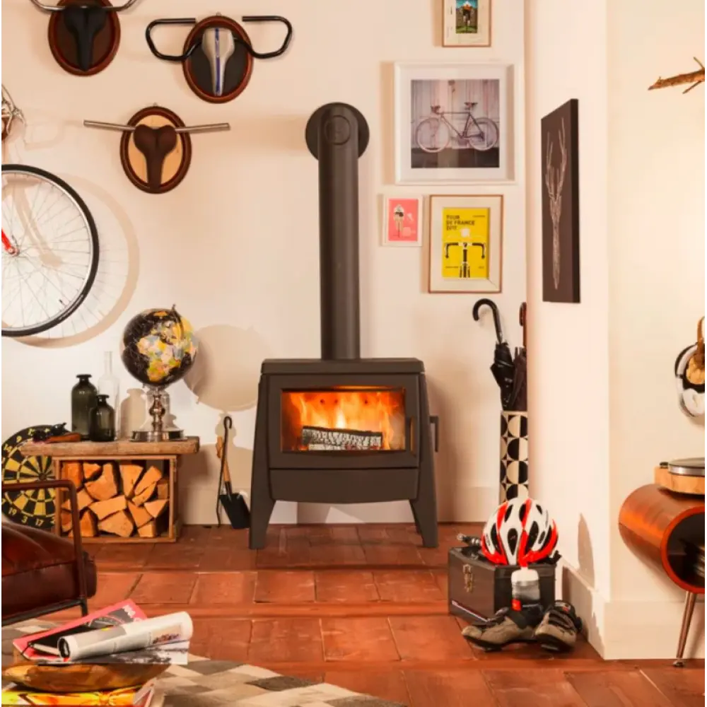 Чавунна піч-камін BRUNNE Iron dog 07