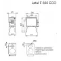 Чугунная печь-кухня Jotul F 602 ECO