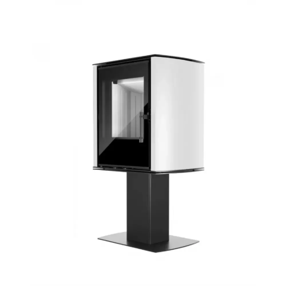 Стальная камин - печь Hitze CANE SF White