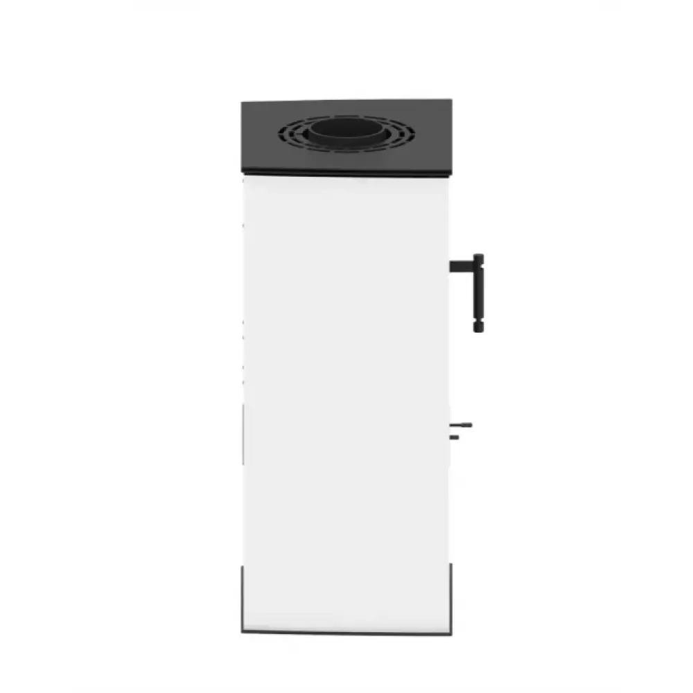 Сталева камін - піч Hitze LUPO S White