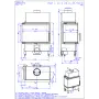 Камінна топка кутова Romotop HEAT L 4g S 60.44.33.24