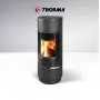 Опалювальна піч Thorma ATIKA стальна чорна