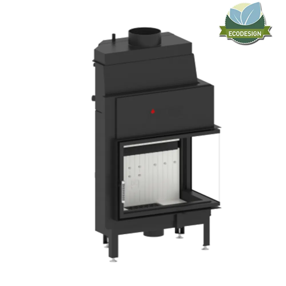 КАМИННАЯ ТОПКА С ВОДЯНЫМ КОНТУРОМ HITZE ALBERO AQUASYSTEM ALAQS68X53.R