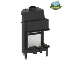 КАМИННАЯ ТОПКА С ВОДЯНЫМ КОНТУРОМ HITZE ALBERO AQUASYSTEM ALAQS68X53.R