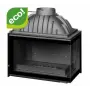 Камінна топка UNIFLAM 700 PLUS ECO праве скло з шибером чавунна