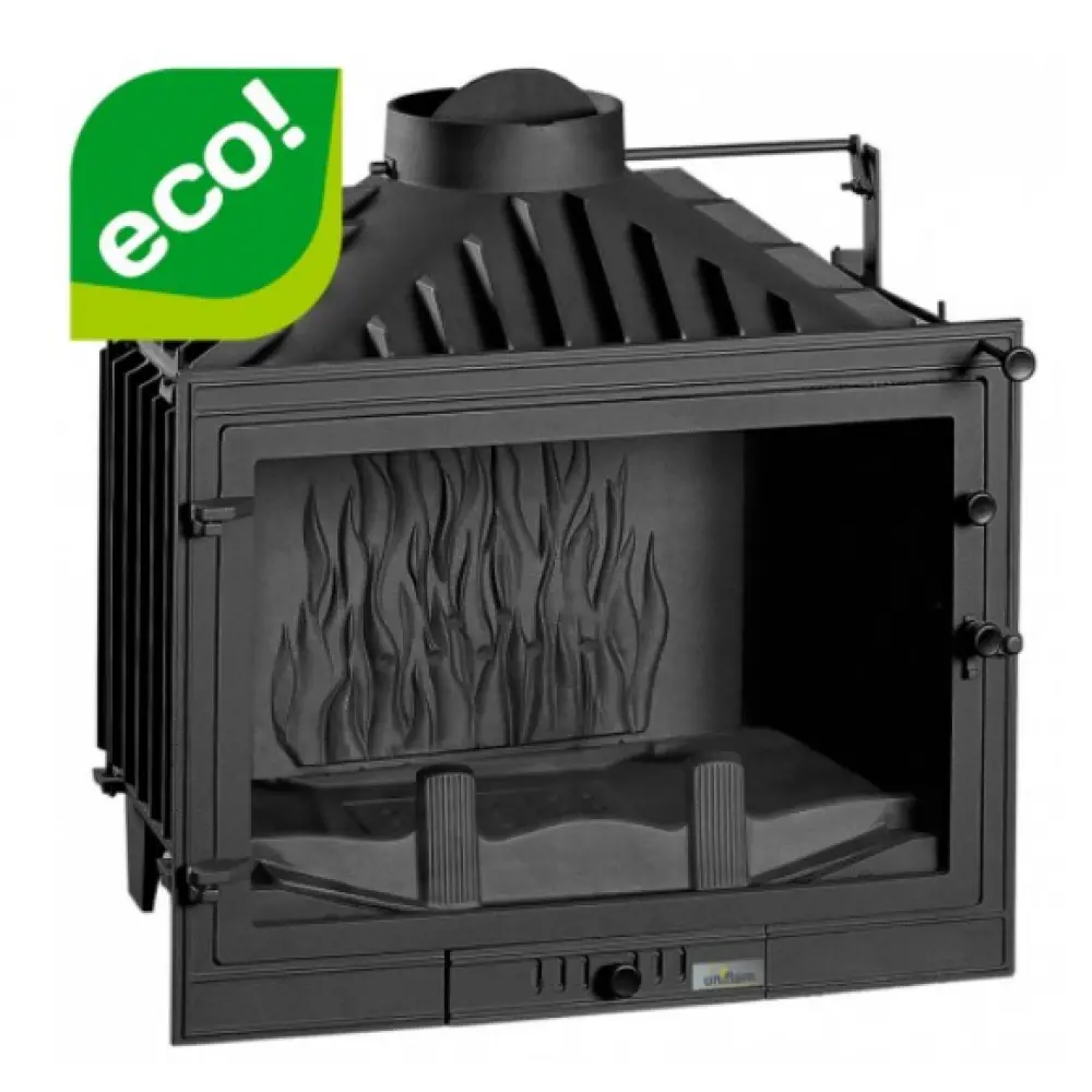 Камінна топка UNIFLAM 700 STANDARD ECO з шибером чавунна