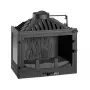 Камінна топка UNIFLAM 700 STANDARD ліве скло з шибером чавунна